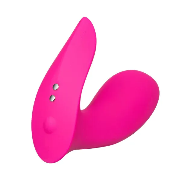Lovense Vibrators FLEXER BLUETOOTH INSERTABLE DUAL PANTY VIBRATOR PINK