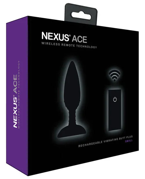 Anal Nexus Ace Remote Control Butt Plug Small Black Libertybelle Marketing Anal Nexus Ace Remote Control Butt Plug Small Black Libertybelle Marketing
