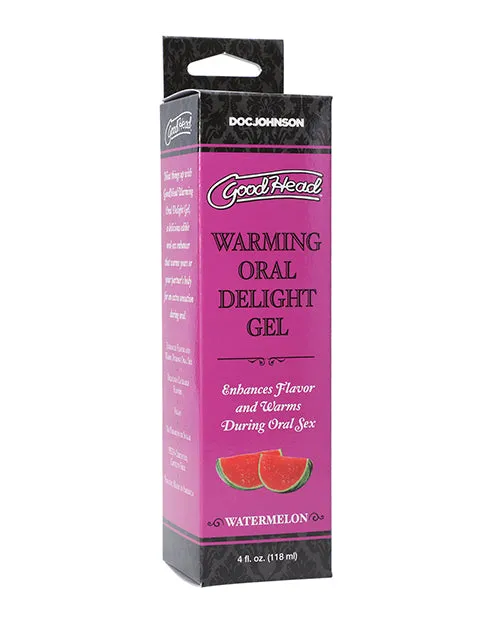 Goodhead Warming Oral Delight Gel 4 Oz Doc Johnson Enhancers