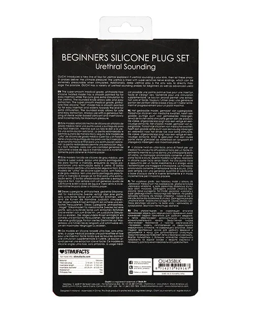 Shots America LLC Urethral Sounding Beginners Plug Set Anal Shots America LLC Urethral Sounding Beginners Plug Set Anal
