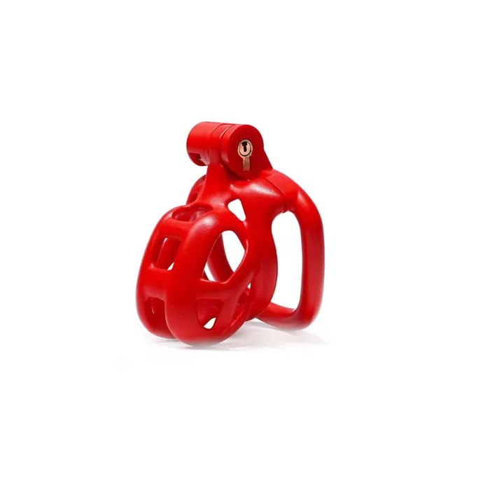 CHASTITY CAGE CO Male Sex Toys Red Cobra Chastity Cage Kit 177 To 413 Inches Long