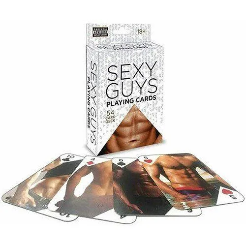 SEXY GUYS PLAYING CARDS Flirt Adult Store Vibrators