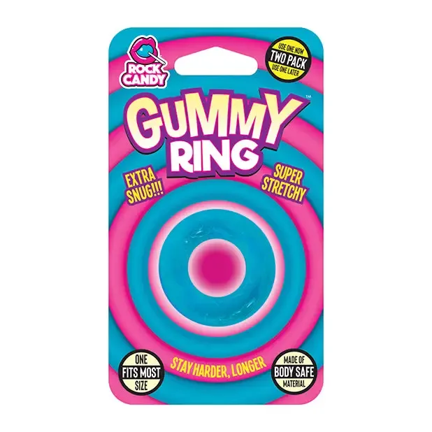 GUMMY RING BLUE Rock Candy Vibrators GUMMY RING BLUE Rock Candy Vibrators