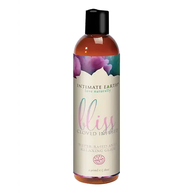 Intimate Earth Anal Intimate Earth Bliss Clove Infused WaterBased Anal Relaxing Glide 2 oz Intimate Earth Anal Intimate Earth Bliss Clove Infused WaterBased Anal Relaxing Glide 2 oz