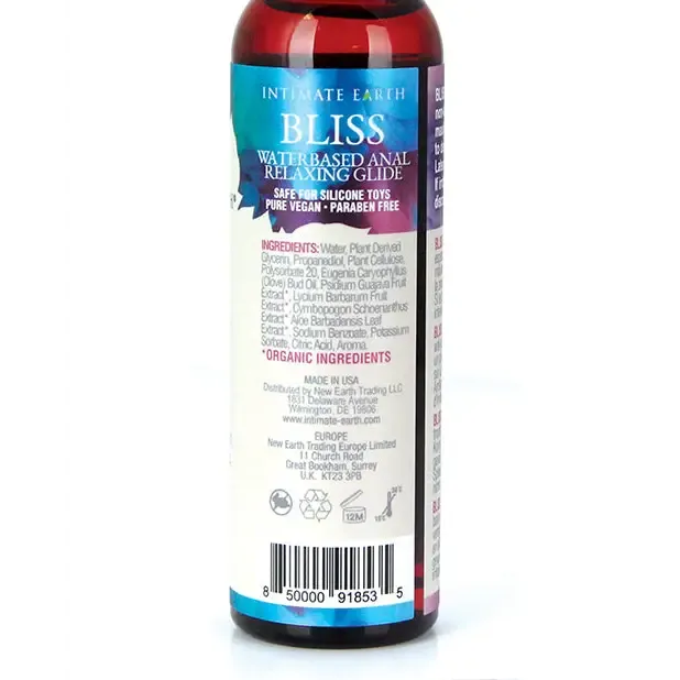 Intimate Earth Anal Intimate Earth Bliss Clove Infused WaterBased Anal Relaxing Glide 2 oz Intimate Earth Anal Intimate Earth Bliss Clove Infused WaterBased Anal Relaxing Glide 2 oz