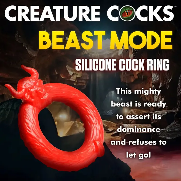 Male Sex Toys XR Brands Beast Mode Silicone Cock Ring
