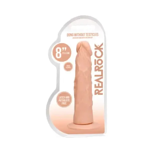 Shots America LLC Dildos RealRock Skin 8 in Dildo Beige Shots America LLC Dildos RealRock Skin 8 in Dildo Beige