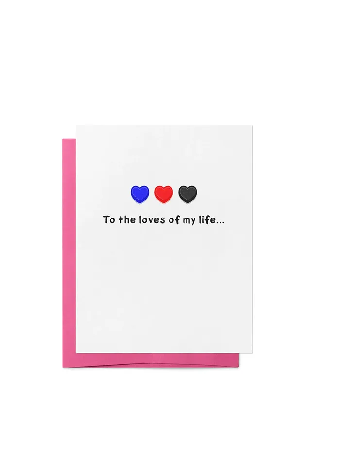 To The Loves of My Life Greeting Card That Queer Card Co Vibrators