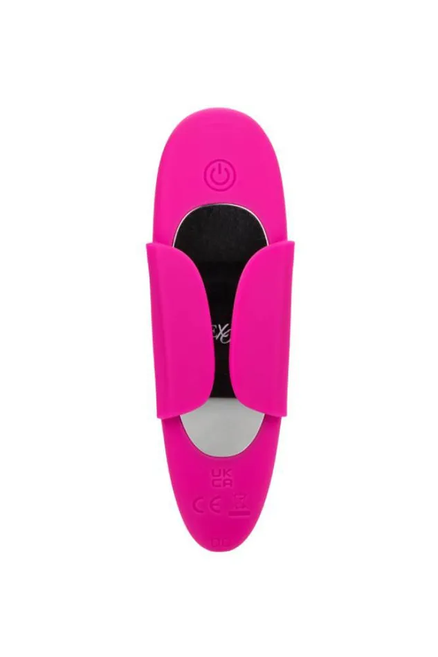 Female Sex Toys Cal Exotics Cal Exotics LockNPlay Remote Flicker Panty Teaser Pink