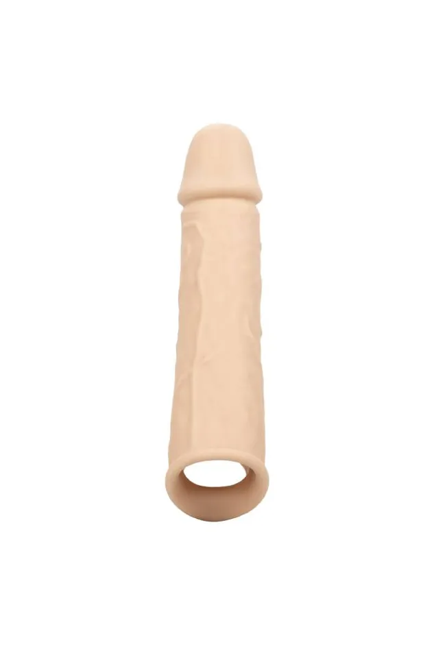 Male Sex Toys Cal Exotics Cal Exotics Performance Maxx LifeLike Penis Extension 8 Beige