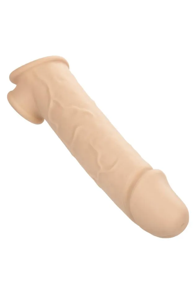 Male Sex Toys Cal Exotics Cal Exotics Performance Maxx LifeLike Penis Extension 8 Beige