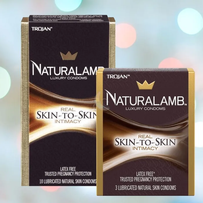 Trojan Vibrators Trojan Naturalamb LatexFree Condoms