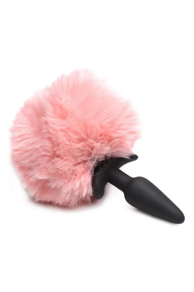 XR Brands Female Sex Toys XR Brands Tailz SnapOn Vibrating Silicone Plug with 3 Interchangeable Tails
