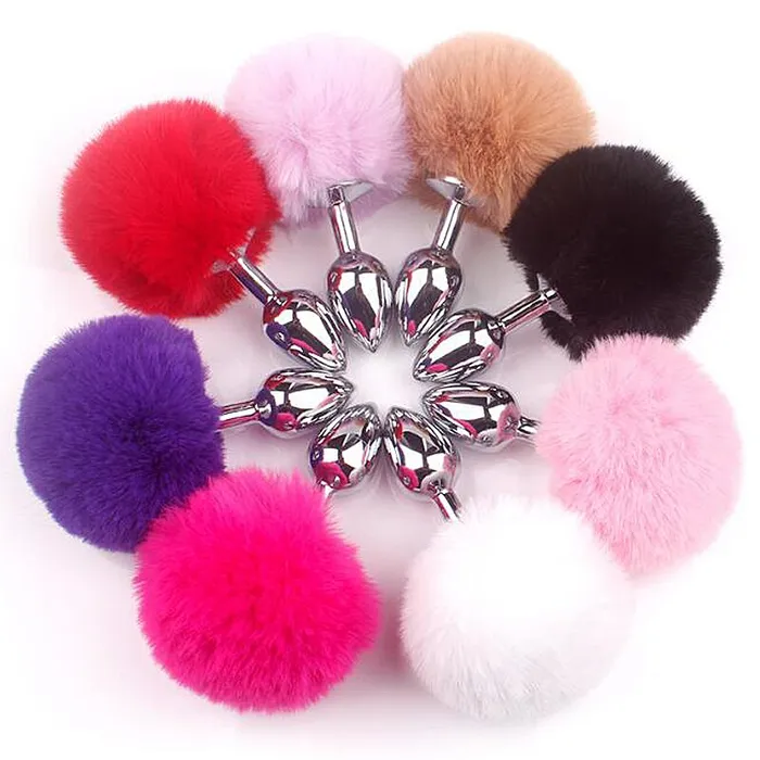 LAZADASEXTOYS Anal Fox Butt Plug Anal bdsm Anal Tail Metal 8 Colors Ball Anal Beads Plug Bunny Tail Smooth Touch Jewelry Sex Toys for Woman Men Gay LAZADASEXTOYS Anal Fox Butt Plug Anal bdsm Anal Tail Metal 8 Colors Ball Anal Beads Plug Bunny Tail Smooth Touch Jewelry Sex Toys for Woman Men Gay