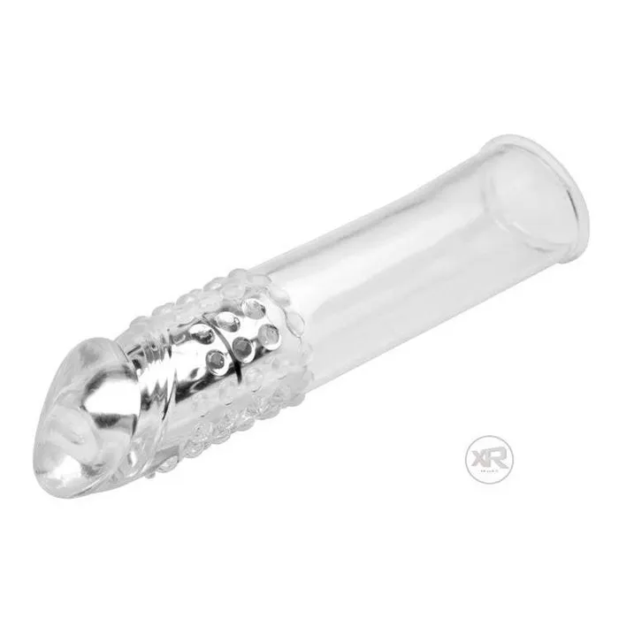Male Sex Toys Clear Sensations Vibrating Penis Enhancer Size Matters