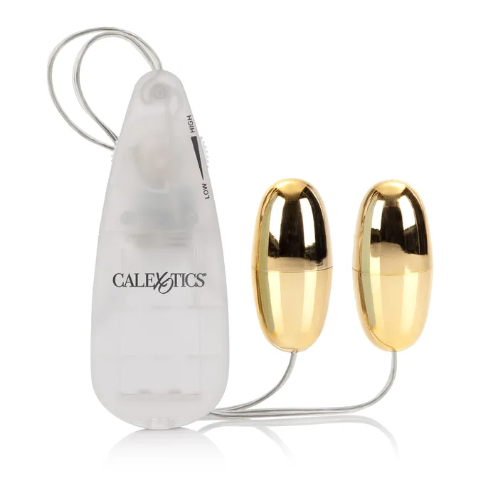 Pocket Exotics Double Gold Bullet CalExotics Female Sex Toys