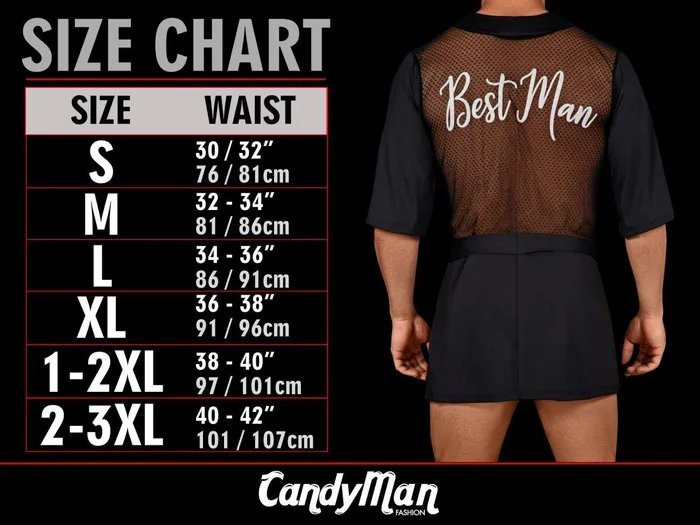 CandyMan Teddies And Bodies Mesh Bodysuit