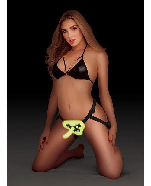 Female Sex Toys Xgen Whip Smart Glow In The Dark Unisex Harness W5 G Spot Dildo