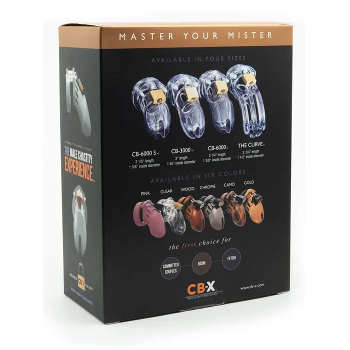 Male Sex Toys CBX CBX CB6000S Male Chastity Cage Small 25 Clear