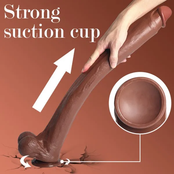 propinkup Anal 22in Super Long Realistic Dildo Rowen Anal Dildos with Suction Cup Adult Sex Toy Butt PlugUS Stock Available Only