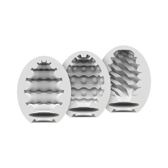 Satisfyer Satisfyer 3 Piece Masturbator Egg Set Male Sex Toys Satisfyer Satisfyer 3 Piece Masturbator Egg Set Male Sex Toys