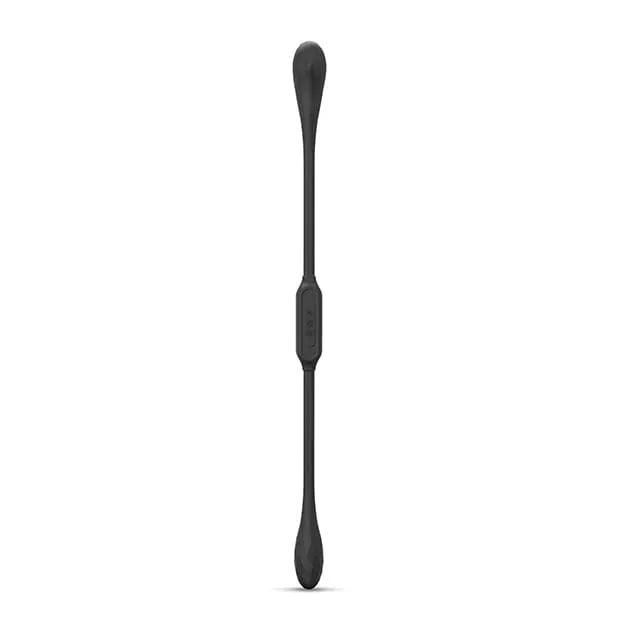 Vibrators Dorcel Dorcel Dual Explorer Double Ended Thrusting Vibrator Black