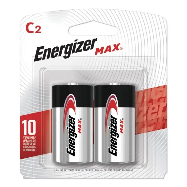 BULL MARKET DISTRIBUTING Vibrators DURACELLENERGIZER C 2PK