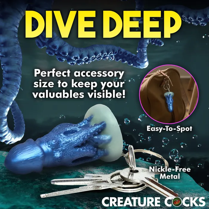 Creature Cocks Vibrators Cocktopus Keychain