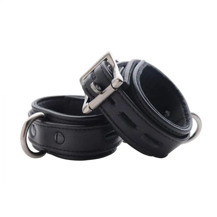 Restraints Strict Leather Strict Leather Luxury Locking Ankle Cuffs