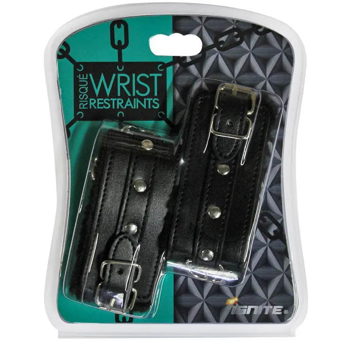 SI Risque Wrist Restraints Black SI Novelties Anal