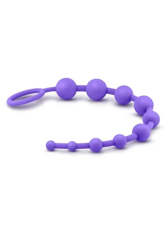 Anal Luxe Luxe Silicone 10 Anal Beads