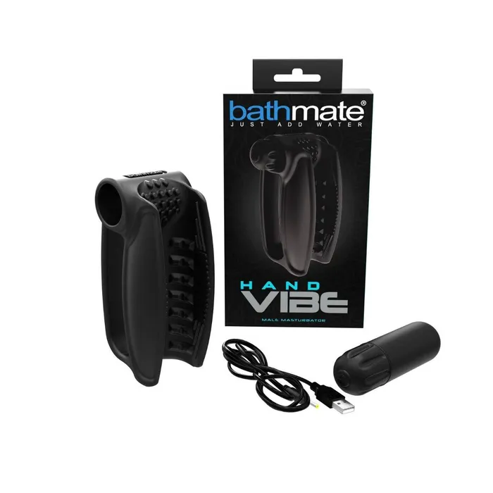 Bathmate Hand Vibe Male Masturbator Black Bathmate Male Sex Toys