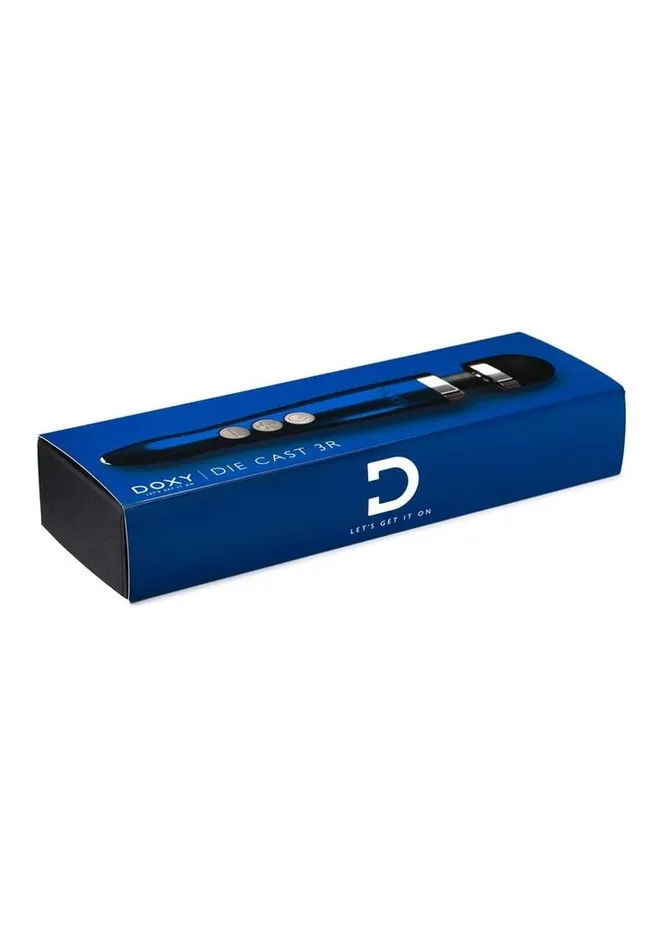 Doxy Die Cast 3RWand Rechargeable Vibrating Body Massager Doxy Female Sex Toys
