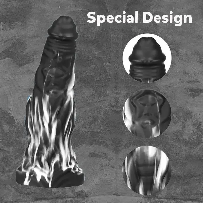 Inyarose Dildos Large Mixed Color Simulation Dildo