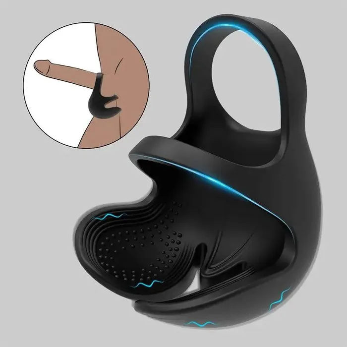 Inyarose Scrotal Penis Ring Vibrator Male Sex Toys