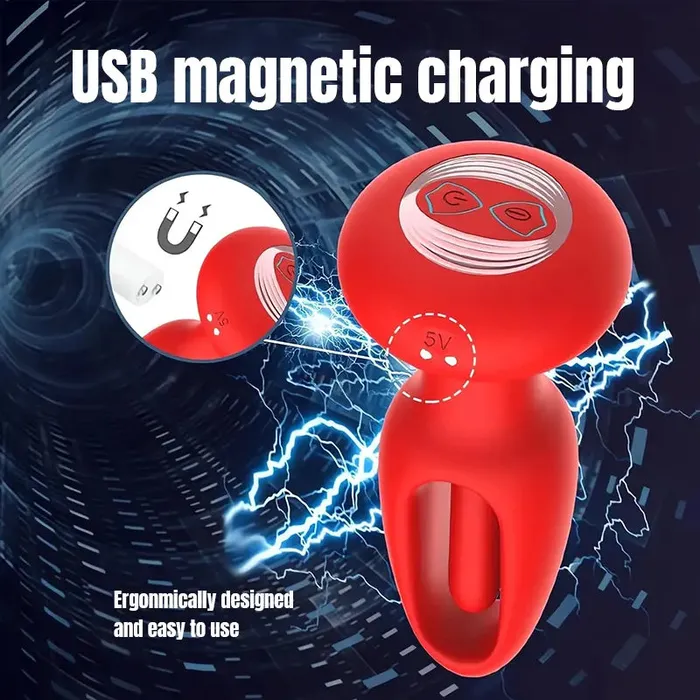 Male Sex Toys Inyarose Remote Control Electric Slap Anal Plug
