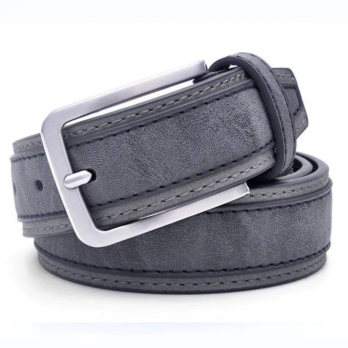 mysite Vibrators Splicing Casual Denim Belt