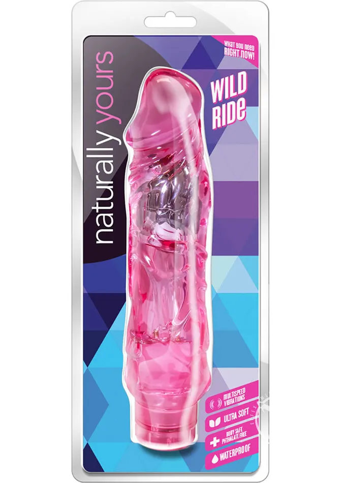Naturally Yours Naturally Yours Wild Ride Vibrating Dildo Vibrators