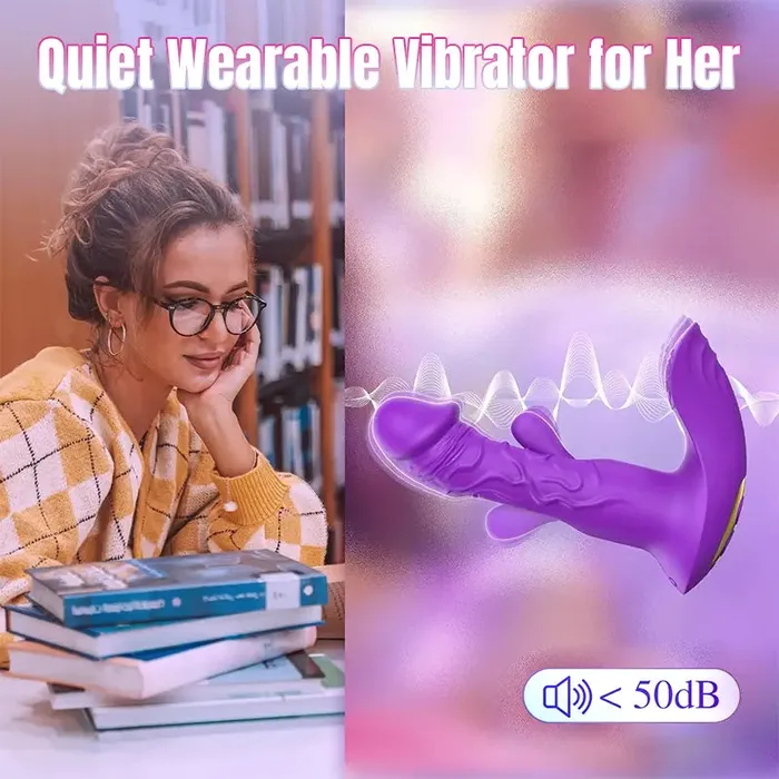 Vibrators Flapping TripleStimulation Wearable Vibrator Inyarose