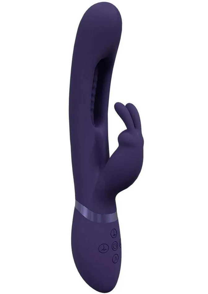 Vive by Shots Female Sex Toys Vive Mika Rechargeable Triple Motor Vibrating Rabbit with GSpot Stimulator