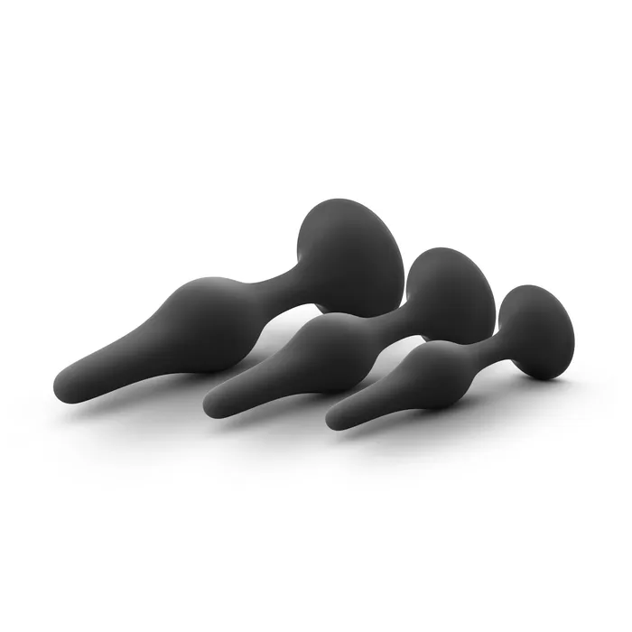 Anal Blush Luxe Beginner Plug Kit Black