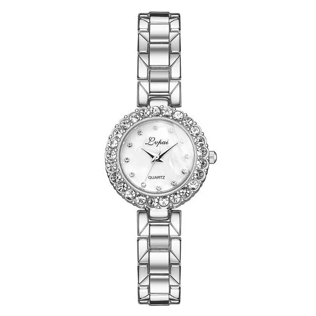 Anal WatchesSet Bangle Clock Bracelet WristWatch Quartz Women Fashion Ladies Brand Luxury cj