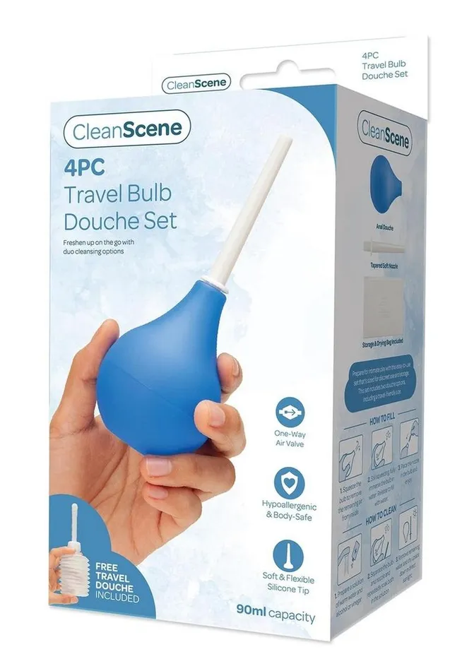 CleanScene Anal Cleanscene Travel Bulb Douche