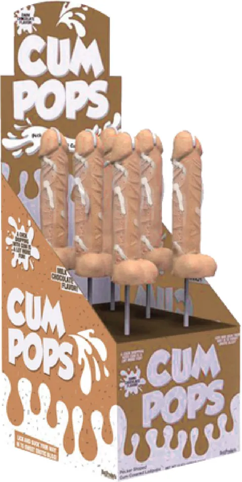 Cum Pops Milk Chocolate Hott Products Unlimited Vibrators
