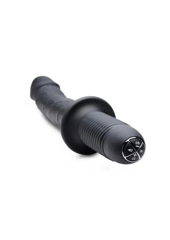 Female Sex Toys ASS THUMPERS Ass Thumpers The Large Realistic Rechargeable Silicone Vibrator with Handle