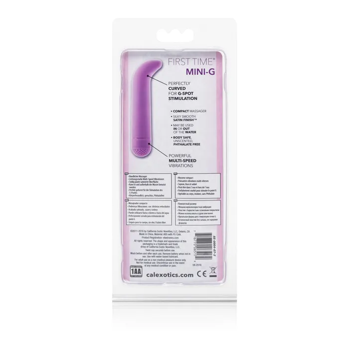 First Time Mini GVibe Purple CalExotics Vibrators First Time Mini GVibe Purple CalExotics Vibrators