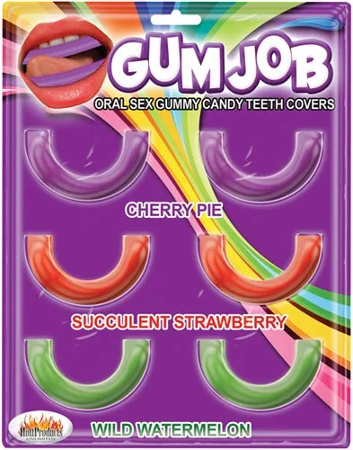 Gum Job Oral Sex Candy Teeth Covers 6 Pack Hott Products Enhancers