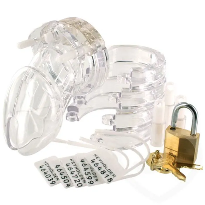 Male Chastity Kit Clear The Toolshed AU Male Sex Toys