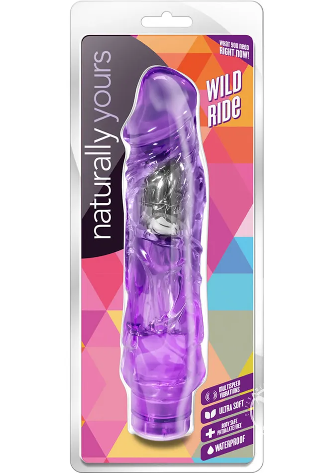 Naturally Yours Wild Ride Vibrating Dildo Naturally Yours Vibrators