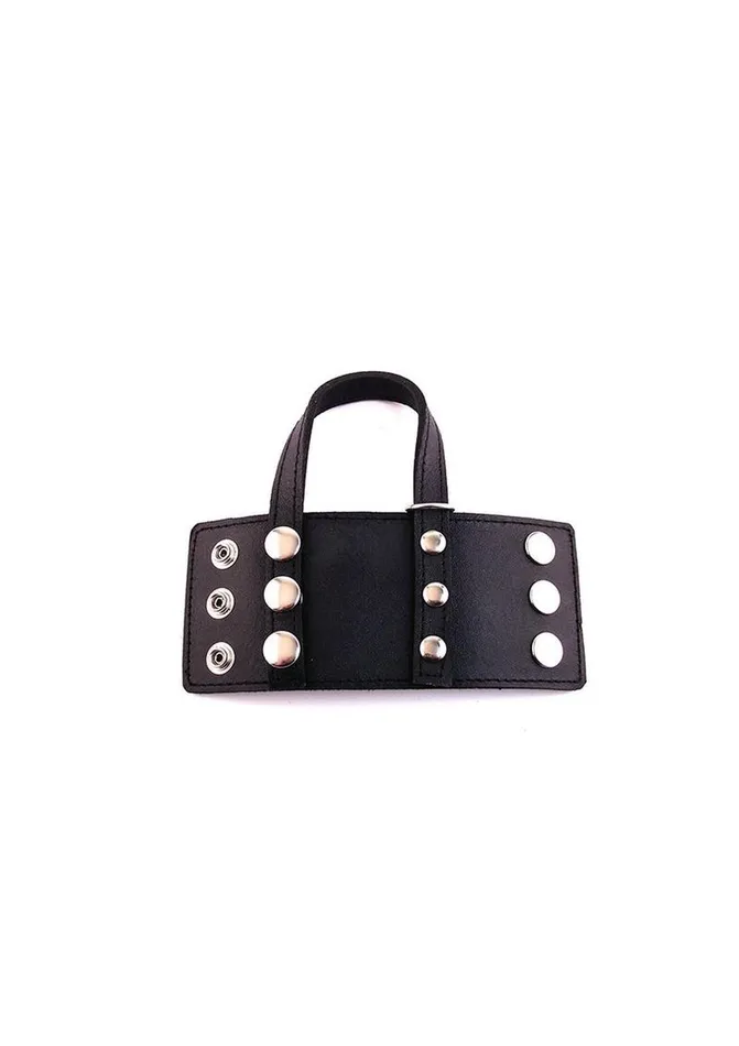 Rouge Rouge Ball Stretcher Leather Adjustable Cock Strap Male Sex Toys